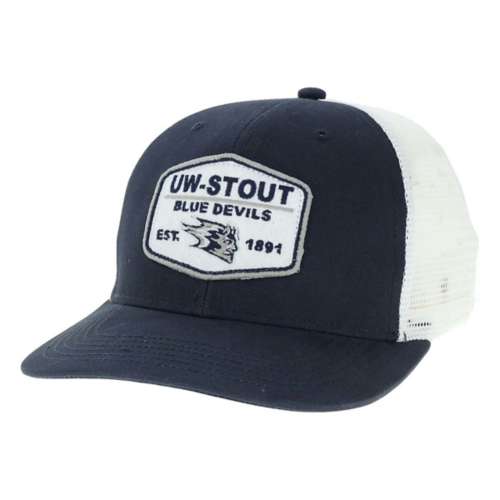 Legacy UW-Stout Blue Devils Patch Adjustable Hat