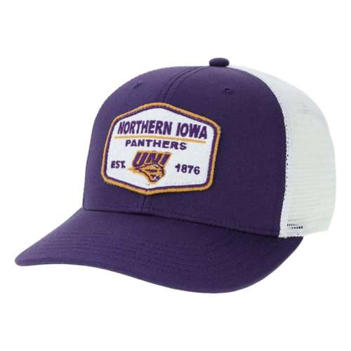 Isabel Maran Womans Black Cotton Hat With Logo Print, Legacy Northern Iowa  Panthers Patch Adjustable Hat