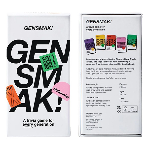 Asmodee Gensmak Game