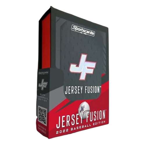 2022 Sportscards Jersey Fusion Baseball Edition Hobby Box - 1 Original  Trading Card with an Authentic Player Worn Swatch or Patch