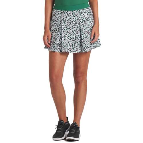 Women's Puma Pleated Leopard Skort