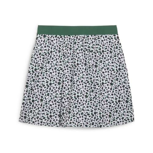 Women's Puma Pleated Leopard Skort