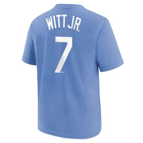 Nike Kids' Kansas City Royals Bobby Witt Jr Home Name & Number T-Shirt