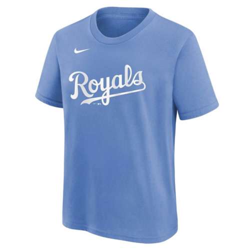 Nike Kids' Kansas City Royals Bobby Witt Jr Home Name & Number T-Shirt