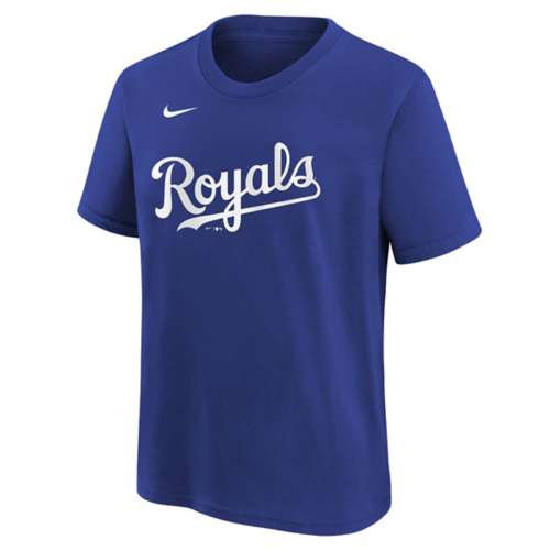Nike Kids' Kansas City Royals Bobby Witt Jr #7 Home Name & Number T-Shirt