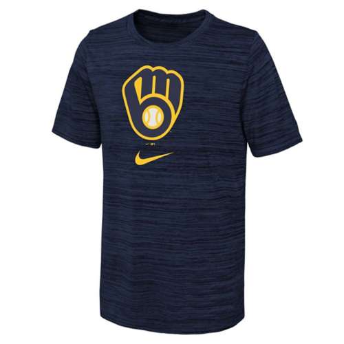 Nike Dri-FIT Velocity Practice (MLB Milwaukee Brewers) Men's T-Shirt