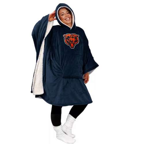 Chicago bears sweatshirt blanket hotsell