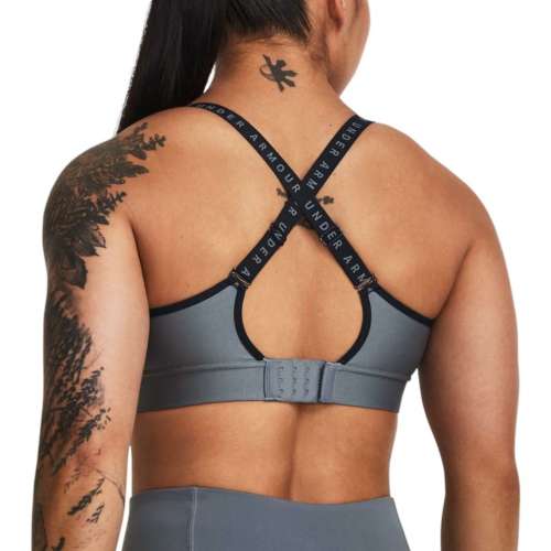  UA Infinity High Harness Bra, Black - sports bra