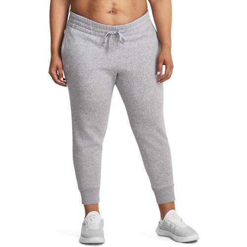 Women's Under Armour Plus Size Rival Fleece Joggers