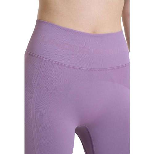 Under Armour Womens Rush Seamless Ankle Leggings In Mauve – Sale
