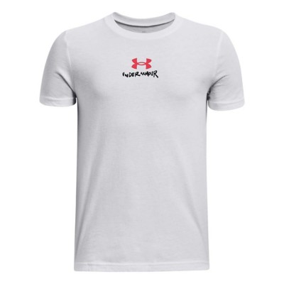 Kids' Under Armour Scribble Branded T-Shirt