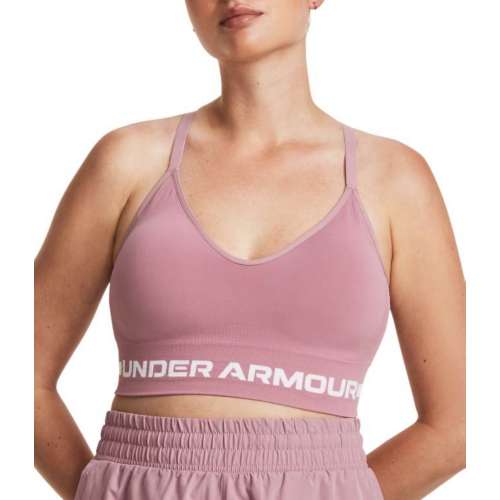 Under Armour Women's Seamless Low Impact Long Bra 