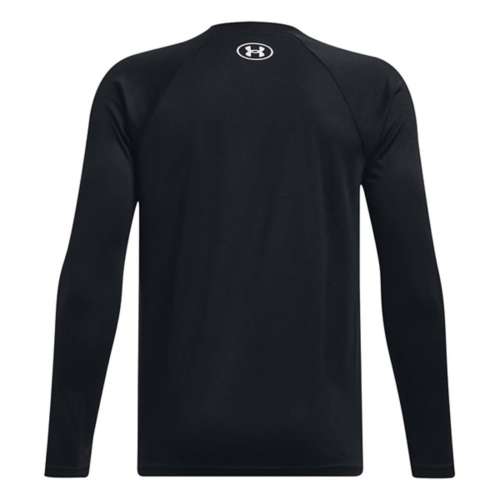 Kids' Under Armour Hybrid Print Logo Long Sleeve T-Shirt