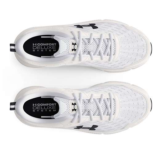 shoes Under Armour Charged Assert 10 - Academy/White - men´s