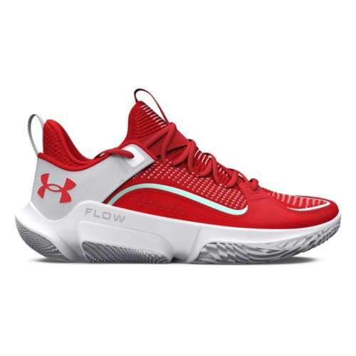 Under Armour Flow Future X 3 Pitch Grey/Black/Beta Unisex Basketball Shoe  - Hibbett