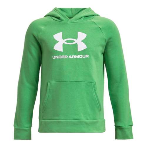 Buy Under Armour Mens UA Rival Fleece Big Logo Hoodie Blue
