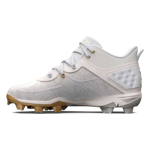 Men's Under Armour England Harper 8 Mid RM Molded Baseball Cleats