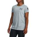 Under Armour Women's UA Freedom Star T-Shirt - Steel Light