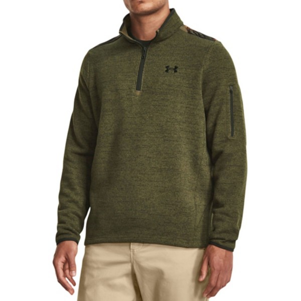 UNDER ARMOUR Men's  Specialist Printed Hunting 1/4 Zip Pullover