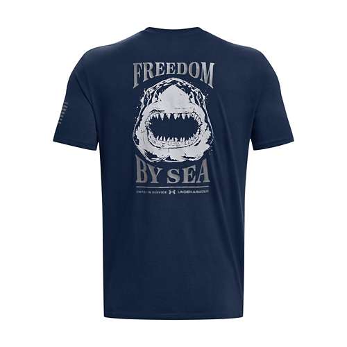 Under Armour Mens UA UA Freedom Amp 1 Short Sleeve Graphic T-Shirt