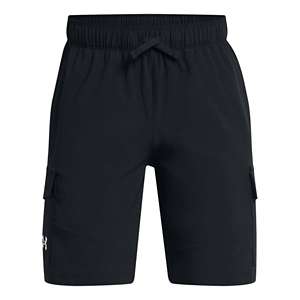  Under Armour Boys' Rival Terry Shorts, (001) Black / /  Castlerock, X-Small : Clothing, Shoes & Jewelry