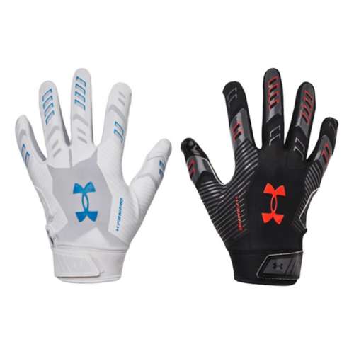 Boys' Under armour red F9 Nitro Printed Football Gloves