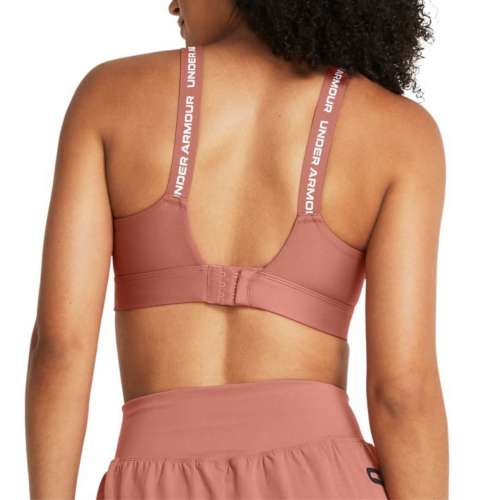 Under Armour Womens Infinity High Sports Bra Taupe XL D-DD