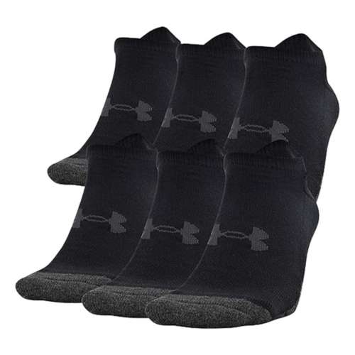 Adult Under apoyo armour Performance Tech 6 Pack No Show Socks