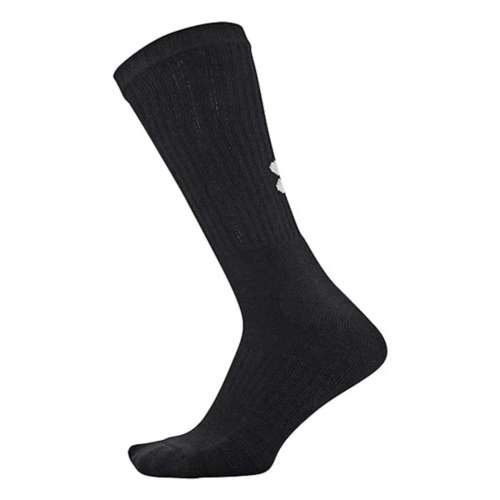 Adult Under Medium armour Training Cotton 6 Pack Crew Socks