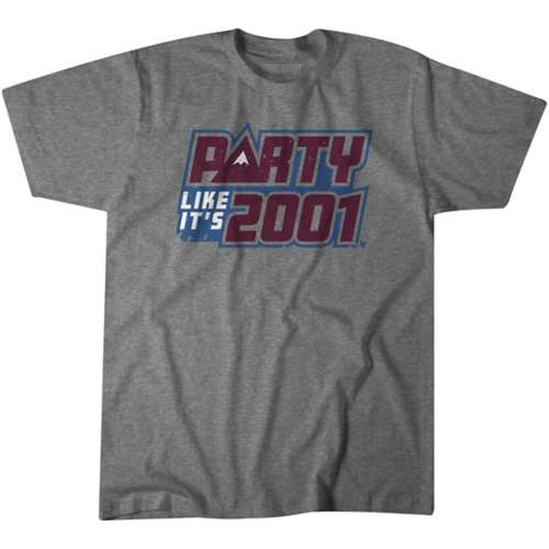 BreakingT Colorado Avalanche Party Like It's 2001 T-Shirt