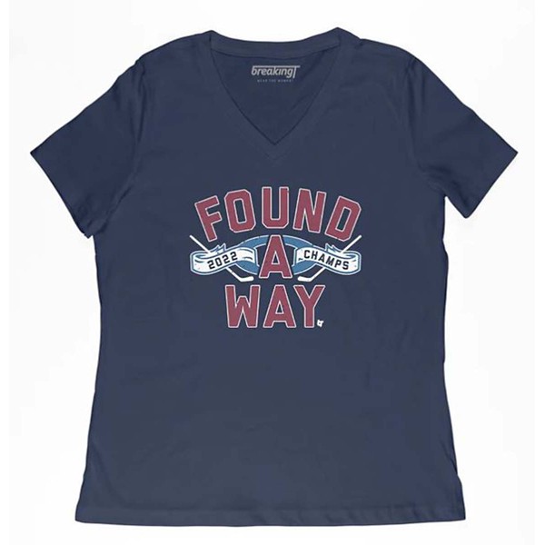 BreakingT Women's Found A Way 2022 Champions T-Shirt product image