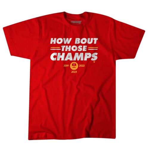 BreakingT Kansas City Football How Bout Those Champs T-Shirt