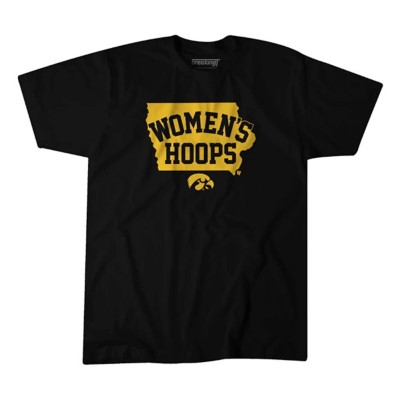 BreakingT Iowa Hawkeyes Womens Hoops T-Shirt