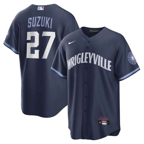 Nike Chicago Cubs Seiya Suzuki #27 City Connect Jersey