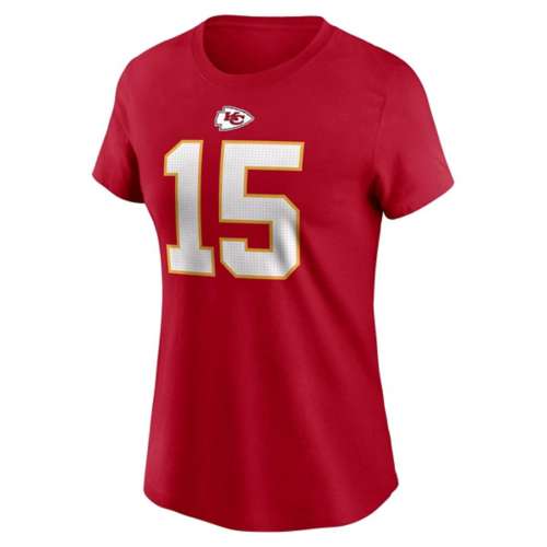 Red Nike NFL Kansas City Chiefs Mahomes #15 Jersey Women's