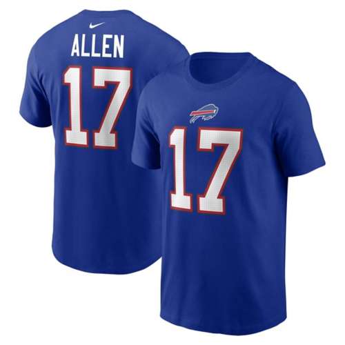 Nike Buffalo Bills Josh Allen #17 2023 Name & Number T-Shirt