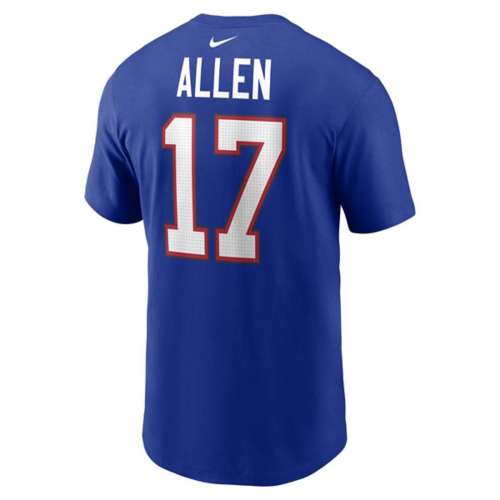 Nike Buffalo Bills Josh Allen #17 2023 Name & Number T-Shirt