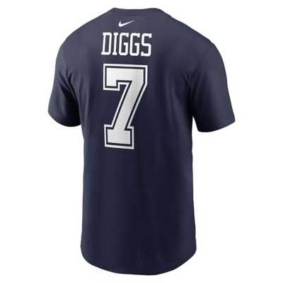 Nike Men's Dallas Cowboys Trevon Diggs #7 N&N Short Sleeve T-shirt