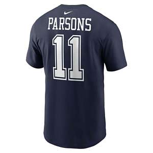 Men's Fanatics Branded Micah Parsons Navy Dallas Cowboys Big & Tall Player  Name & Number T-Shirt