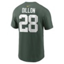 Nike Green Bay Packers AJ Dillon #28 2023 Name & Number T-Shirt