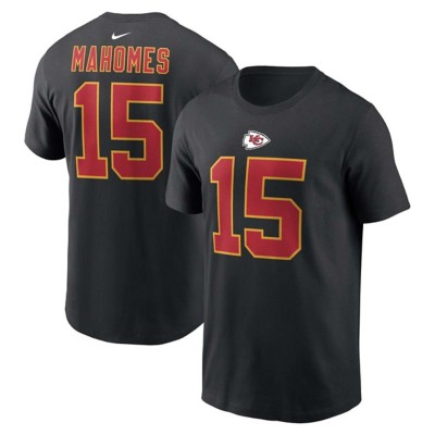 Patrick Mahomes Kansas City Chiefs Nike Name & Number T-Shirt - Black