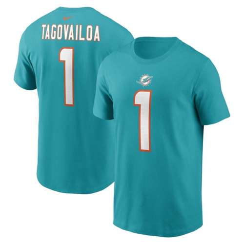 Nike Miami Dolphins Tua Tagovailoa #1 2023 Name & Number T-Shirt