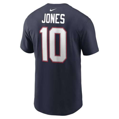 New England Patriots Mac Jones #10 Nike White Official NFL Game