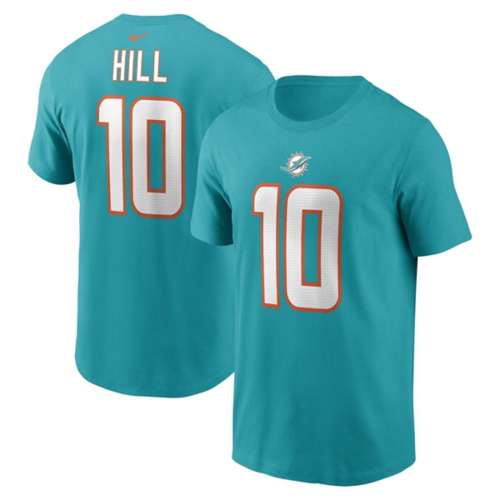 Nike Miami Dolphins Tyreek Hill #10 2023 Name & Number T-Shirt