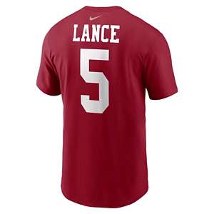 Nike San Francisco 49ers Trey Lance #5 Atmosphere Jersey