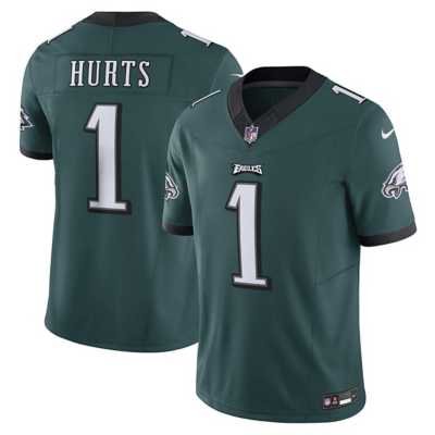 Men's Nike Jalen Hurts Green Philadelphia Eagles Vapor F.U.S.E. Limited Jersey Size: Extra Large