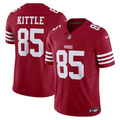 Nike San Francisco 49ers No85 George Kittle Black Women's Stitched NFL Limited 2016 Salute to Service Jersey