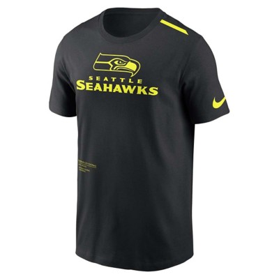 Seattle Seahawks Nike Volt T-Shirt 2XLarge Black