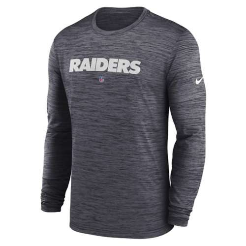 Nike Las Vegas Raiders 2023 Sideline Velocity Long Sleeve T-Shirt