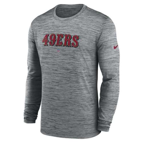 Nike San Francisco 49ers 2023 Sideline Velocity Long Sleeve T-Shirt